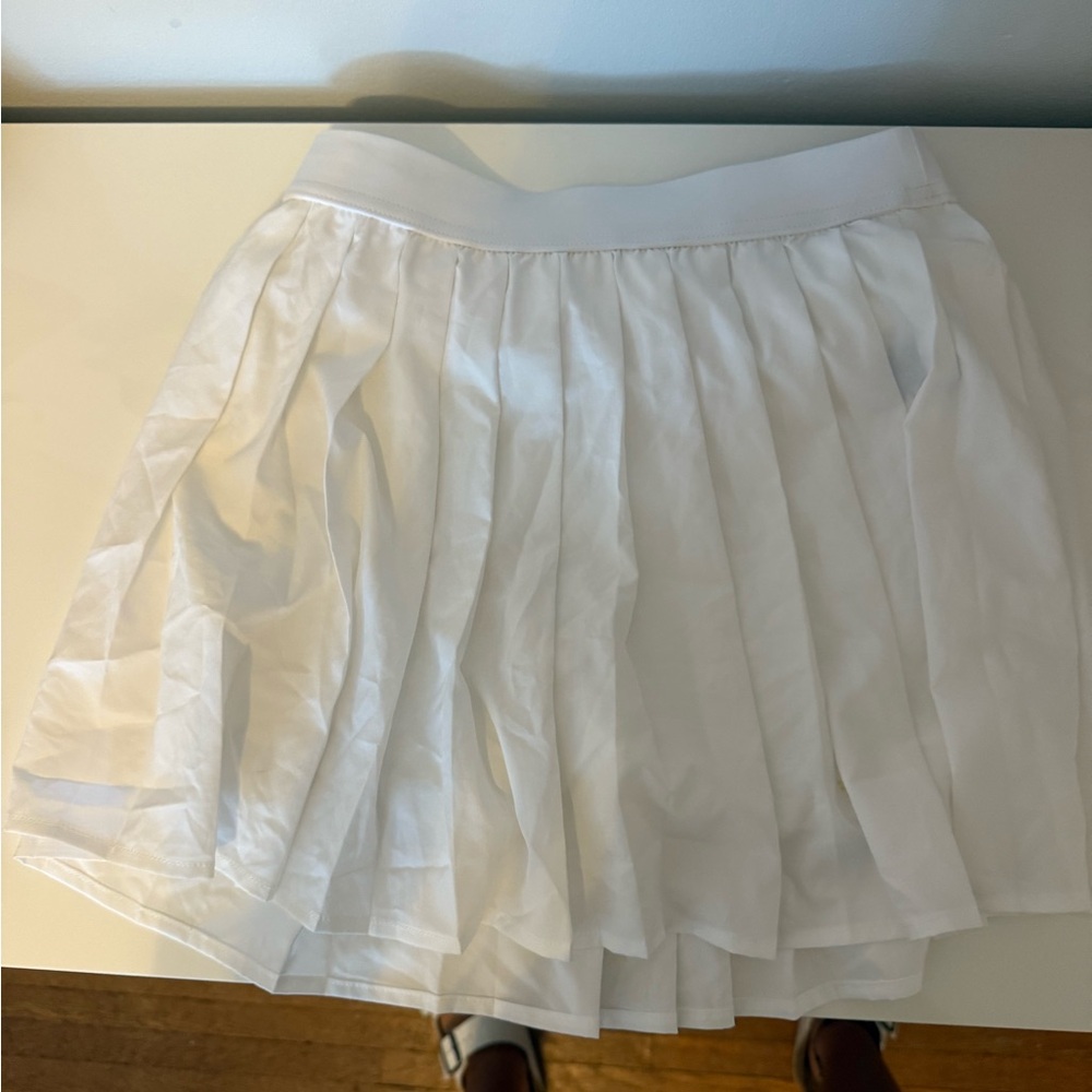No Boundaries White Mini Skirt